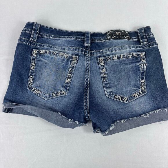 Miss Me Cutoff Jean Shorts sz 33 - Picture 3 of 6